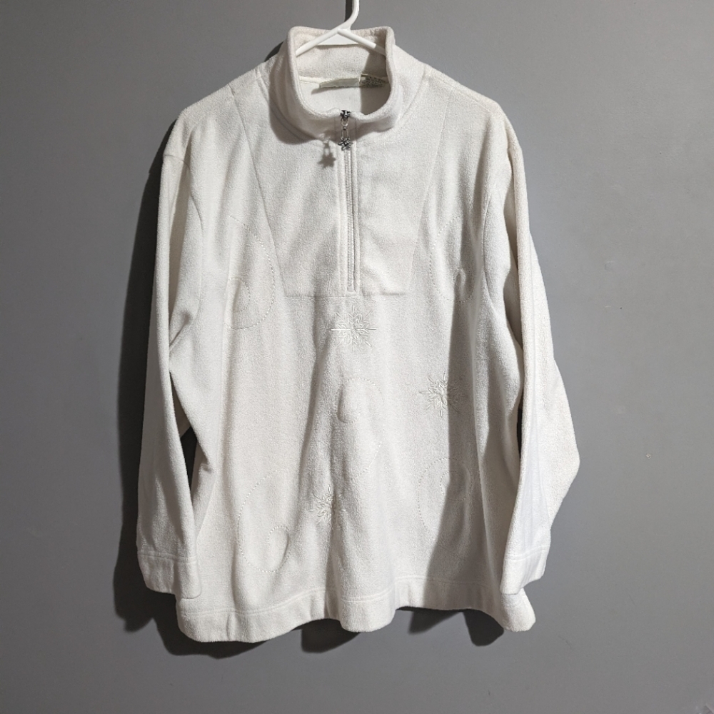 Vintage Penmans snowflake fleece size 1X